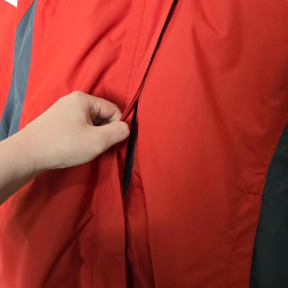 Super Bowl 50 San Francisco Bay Area Volunteer Jacket Red Windbreaker Large Rare - Picture 3 of 8